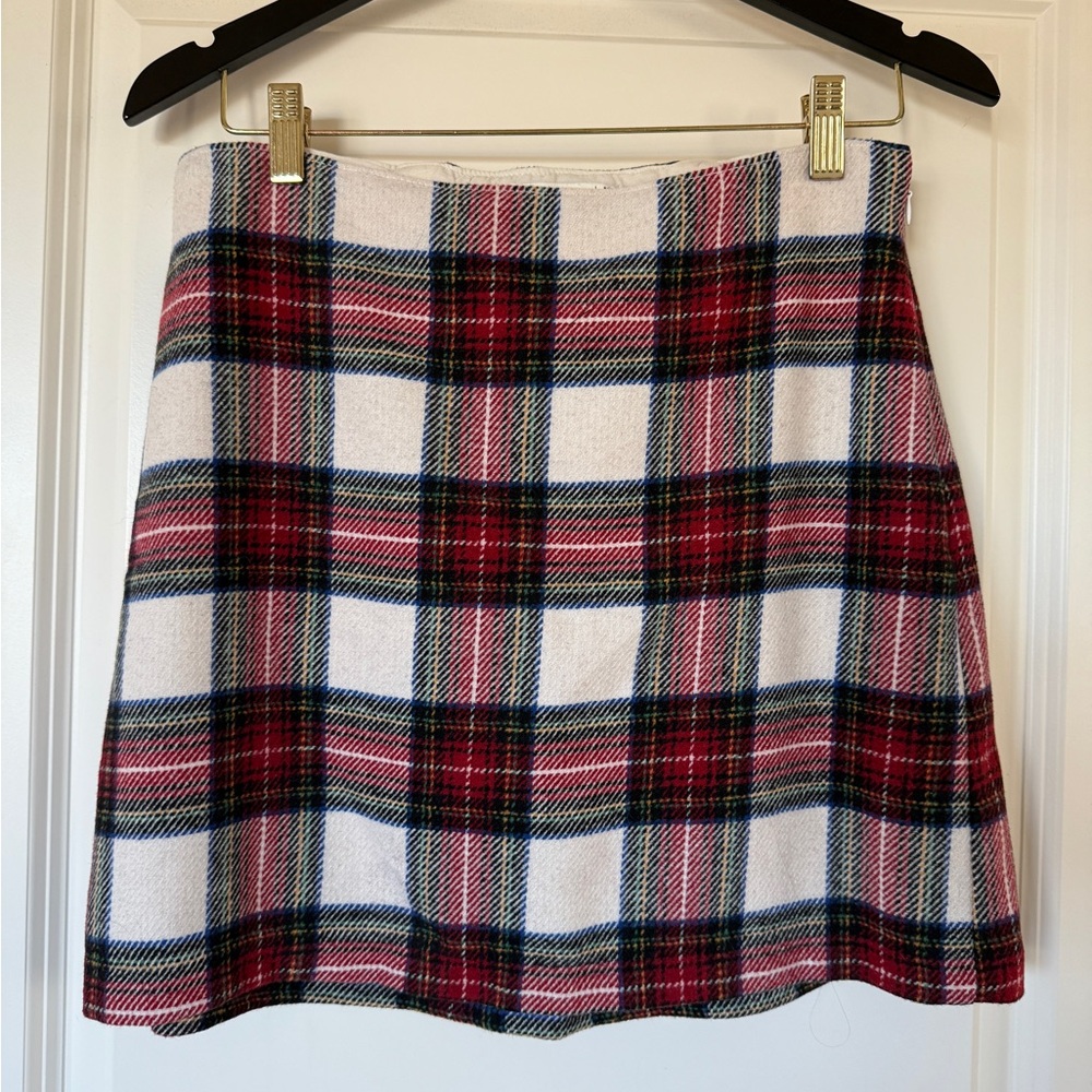 Abercrombie & Fitch Plaid Flannel Miniskirt Size M